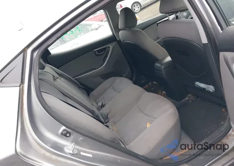 2013 Hyundai Elantra Gls из США, поврежденный, VIN KMHDH4AE0DU630302